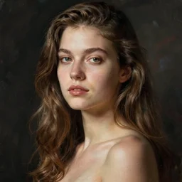 female portrait, by artgerm