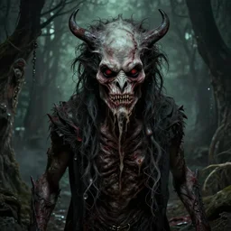 alvaro uribe velez as a lovecraftian creature detailed realism horror