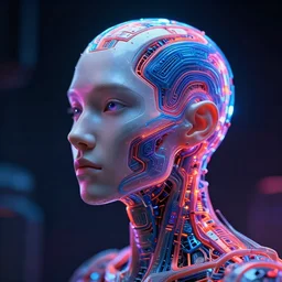 the most amazing dream you ever had about artificial intelligence singularity, hyper realistic, ambient lighting, concept art, intricate, hyper detailed, smooth, vibrant, high contrast, dramatic volumetric lighting, octane, raytrace
