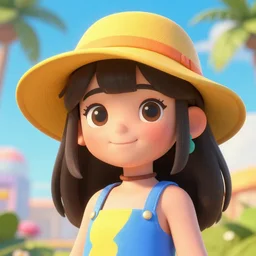 summer cute, illustration, digital art, inspired bycory loftis sharp, masterpiece, highly detailed, photorealistic, octane render, 8 k, unreal engine 5, trending on artstation, vivid colors