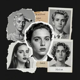 Meta collage art