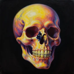 refined oil painting, background black, co - oli - ver - ti - godlessness phalopathy - mescaline dramatic lighting, extremely detailed, sharp focus, cast shadows, vibrant, digital art