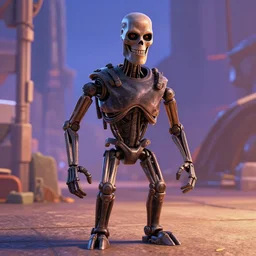 Terminator in pixar film,