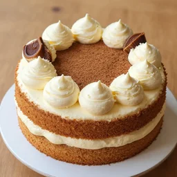 delicious cake topped with more cake