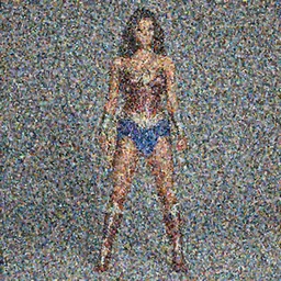 professional full length photograph of kendall jenner  as wonder woman.  Extremely detailed. 8k