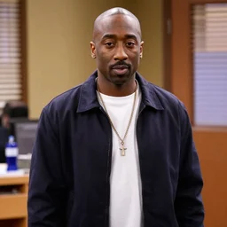very very very very Tupac in the The Office TV show