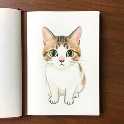 my dog draw this cat