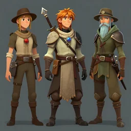 this character design for the upcoming indie rpg clearly shows the developer's talent for interesting, offbeat personalities