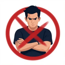 why is this banned? i tried annoyed man and it worked perfectly fine, vector art, watermarkless,