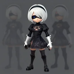 portrait splatoon nintendo one character full body precis no blur, concept art, character sheet, nier automata, gaston bussiere, greg rutkowski, tsutomu nihei, cyberpunk, trending on artstation, featured on pixiv, hyper detail, cinematic composition, 8 k