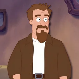 Walter White as a disney cartoon