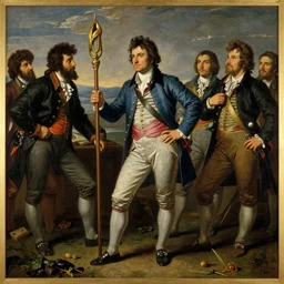 french revolution, socialist realism painting, highly detailed