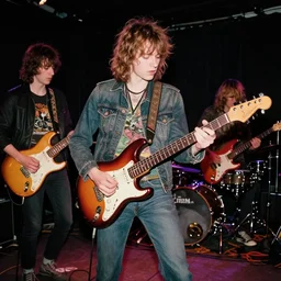 ziggy played guitar jamming good with weird and gilly and the spiders from mars he played it left hand but made it too far became the special man then we were ziggy's band, inspired by david normal