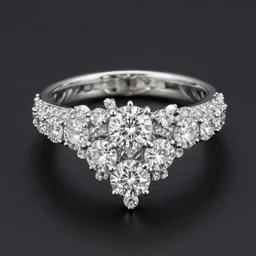 intricate jewelry made of diamonds, classic jewelry, hq photo