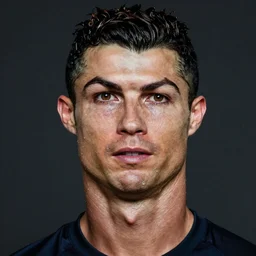 Cristiano Ronaldo, Cottagecore, full face frontal centred, very detailed, portrait, high contrast, soft lighting, shallow focus, RossDraws, Rene Lalique, trending on artstation