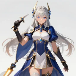 hyper detailed magitek priestess