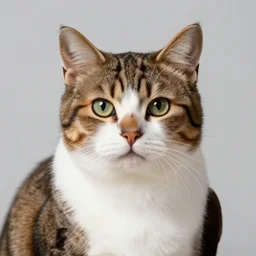 a picture of a cat - eagle hybrid
