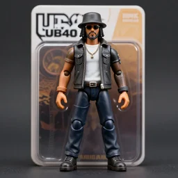 ub40 action figure, figrine, detailed product photo, high quality,
