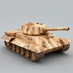 tank made of wood