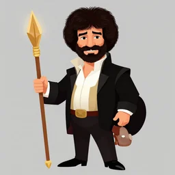 an ultra detailed vector image of bob ross dressed as solaire of astora, concept art by alphonse mucha and greg rutkowski, bright red desert sands, bright yellow and red sun, octane render, praise the sun