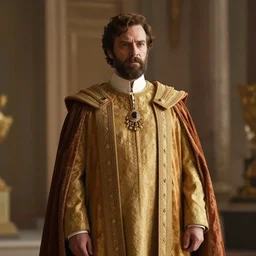 elim garak dressed in royal garb
