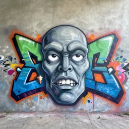 graffiti by nychos the weird