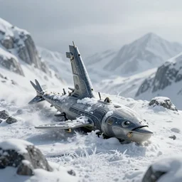 sci - fi snow marine on a snowy mountain top, greg rutkowski, 8 k, shallow depth of field, intricate detail, concept art,