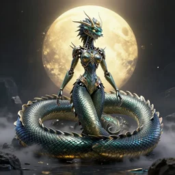 cyborg naga, true form