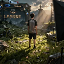 A League Of Legends Player On Trailcam Footage