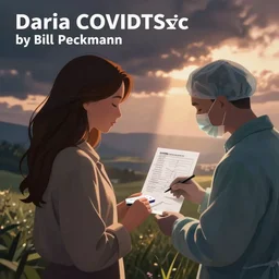 daria getting covid test results and saying that sucked by bill peckmann, cell shaded