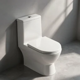 hexagonal toilet set