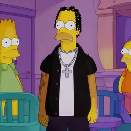 wiz khalifa in the simpsons ( 2 0 0 4 ), television still