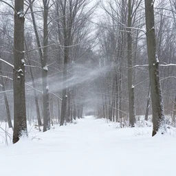 over the wintry forest, winds howl in rage with no leaves to blow.