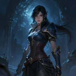 a girl from final fantasy live action, world of warcraft, evocative, mystical night, very very very very detailed, award winning, masterpiece digital painting by greg rutkowski, alex grey, artstation, 4 k wallpaper