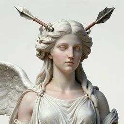 aphrodite goddess wearing an arrow on her head, high resolution, uhd, digital illustration, in the style of greg rutkowski, fantasy, amazing detail, epic, intricate, elegant, hyper realistic, hyperdetailed, style of laura sava, smooth, sharp focus