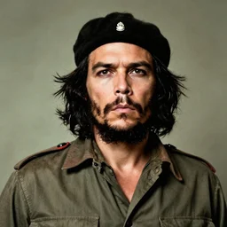 portrait of tom brady as che guevara, guerrilla heroico