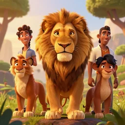 lion king Darek Zabrocki, Karlkka, Jayison Devadas, Phuoc Quan, trending on Artstation, 8K,