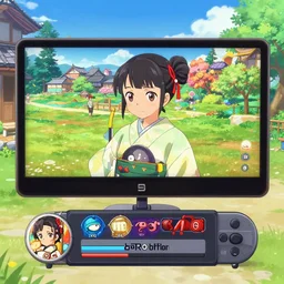 “edo style Japan video game”