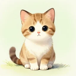 an adorable kitten by Greg Hildebrandt