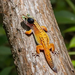 gex the couch surfing gecko with sunglasses