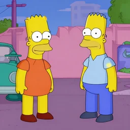 screenshot of the simpsons : hit and run