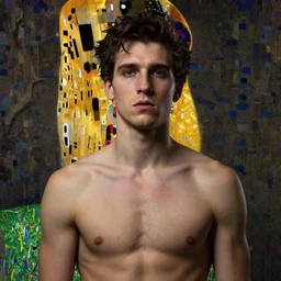 masterpiece portrait of a man who got lost on his own mind, au naturel, hyper detailed, digital art, trending in artstation, cinematic lighting, studio quality, smooth render, unreal engine 5 rendered, octane rendered, art style by klimt and nixeu and ian sprigger and wlop and krenz cushart and kim jung gi and greg rutkowski and jennifer wuestling and ricardo padierne silvera