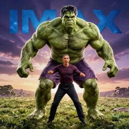Obama plays the Incredible Hulk in new ultra hd movie, IMAX