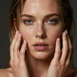 epic masterpiece portrait of chrysta bell, sweaty skin, hyperrealistic, octane render, cinematic, beautiful face and flawless skin, perfect hands, 5 fingers,  bronze by Edgar Maxence and Ross Tran and Michael Whelan