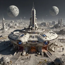 dieselpunk moon base, metropolis, advanced technology, artstation, highly detailed, masterpiece, art by aleksander galevskyi and sergey zabelin and michal kus and christian bravery