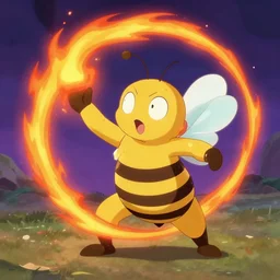 berry bee benson fire bending