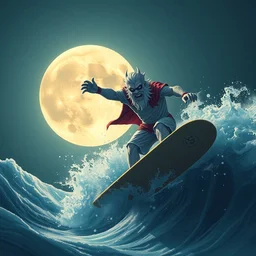 mr beast surfing on money beyond the moon