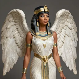 halle berry ancient egyptian angel, intricate, elegant, highly detailed, digital painting, artstation, concept art, smooth, sharp focus, illustration, orientalism, edwin long, theodore ralli, aleksi briclot, rutkowski, bouguereau