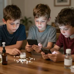 kids googling how to make drugs