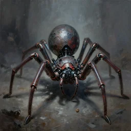 very detailed masterpiece painting of horrid creature that is a human robotic spider hybrid ,artstation, concept art by Greg Rutkowski, WLOP, liang xing, NeoArtCore, Zumidraws, Zumi, Axsens, Dan Mumford, Christophe Vacher